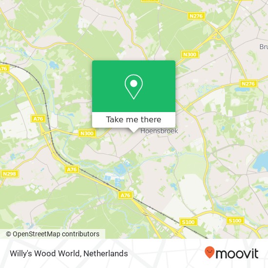 Willy's Wood World, Piet Stalmeierstraat 80 map