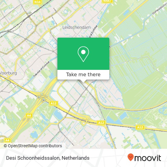 Desi Schoonheidssalon map