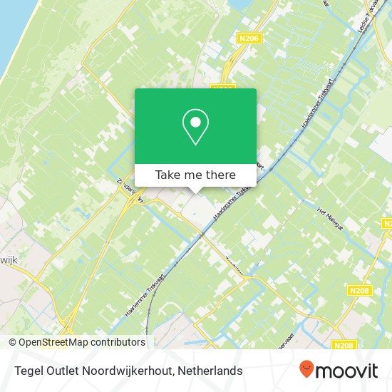 Tegel Outlet Noordwijkerhout, Gieterij 90 Karte