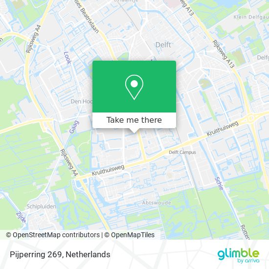 Pijperring 269 map