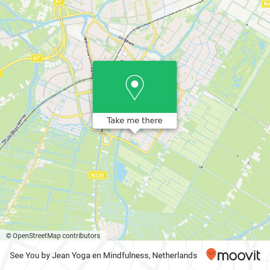 See You by Jean Yoga en Mindfulness, Mahatma Gandhistraat 23 map