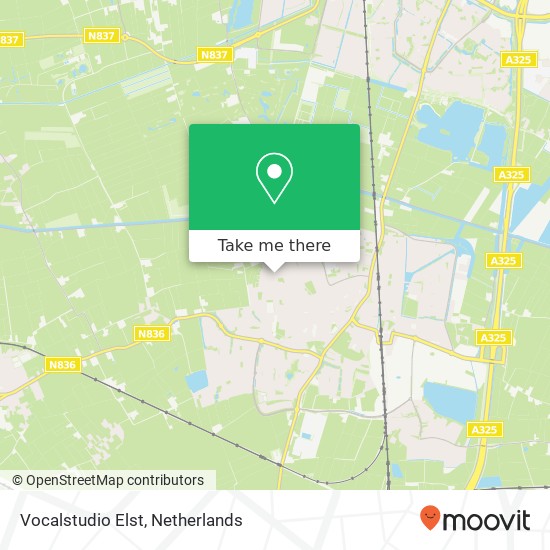 Vocalstudio Elst, Radeckerstraat 30 map