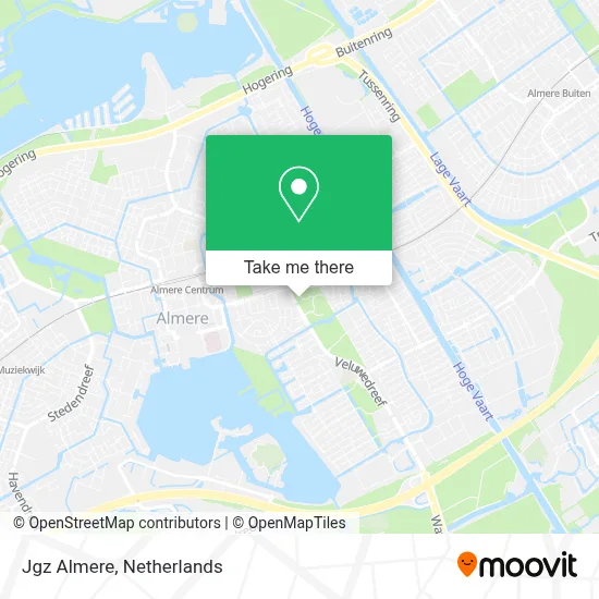 Jgz Almere map