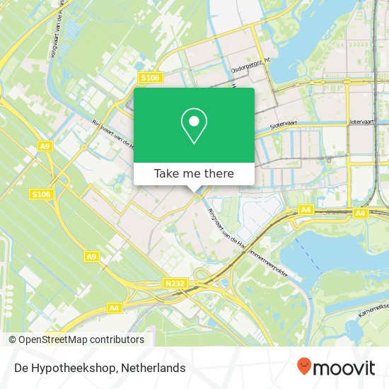 De Hypotheekshop map