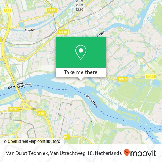 Van Dulst Techniek, Van Utrechtweg 18 Karte