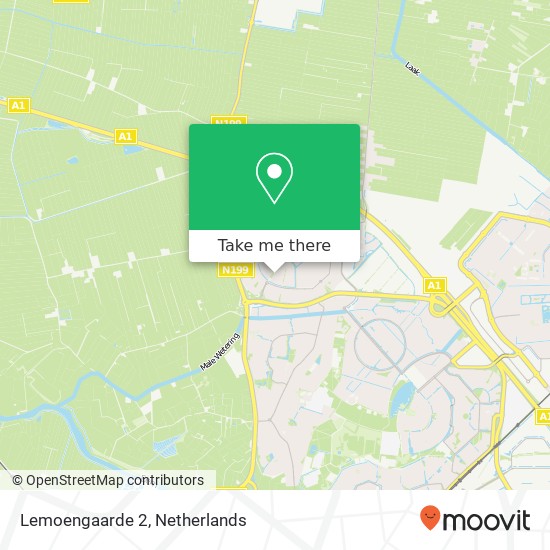 Lemoengaarde 2, 3824 BL Amersfoort map