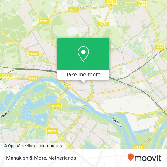 Manakish & More, Koningstraat 5 map