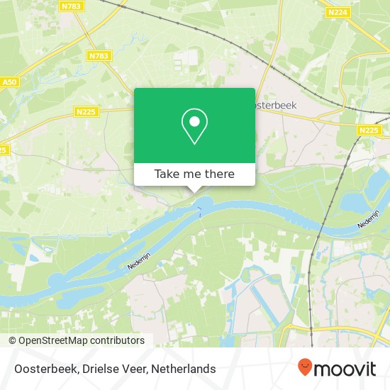 Oosterbeek, Drielse Veer map