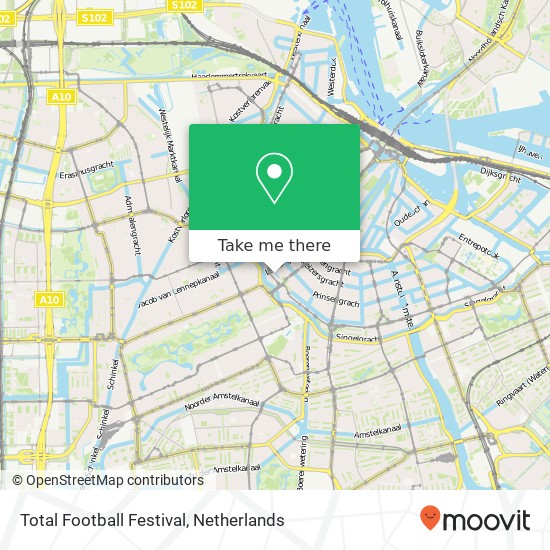 Total Football Festival, Lijnbaansgracht 234A Karte