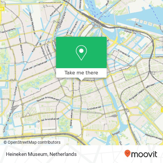 Heineken Museum map