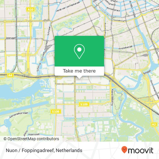 Nuon / Foppingadreef map