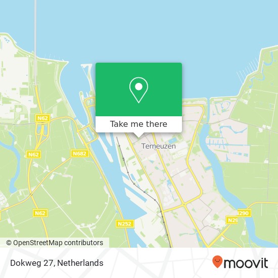 Dokweg 27, 4537 TA Terneuzen map