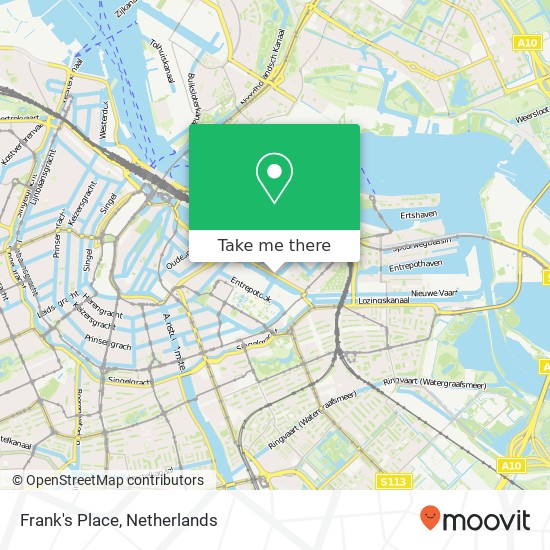 Frank's Place, Wittenburgergracht 303 map