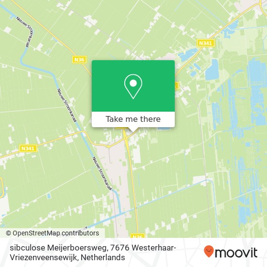 sibculose Meijerboersweg, 7676 Westerhaar-Vriezenveensewijk map