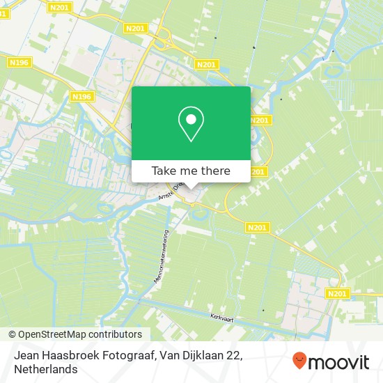 Jean Haasbroek Fotograaf, Van Dijklaan 22 map