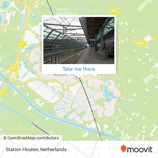 Station Houten Karte