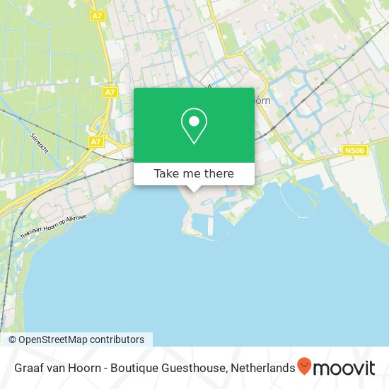 Graaf van Hoorn - Boutique Guesthouse map