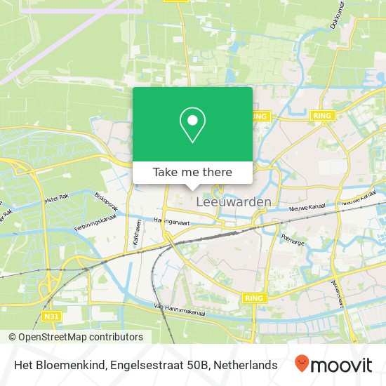 Het Bloemenkind, Engelsestraat 50B map