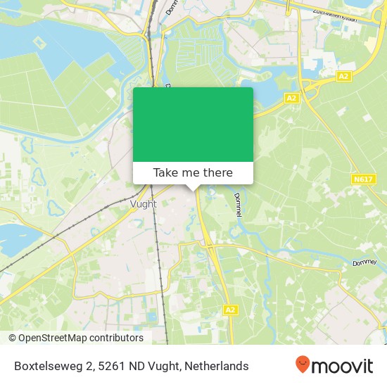 Boxtelseweg 2, 5261 ND Vught map