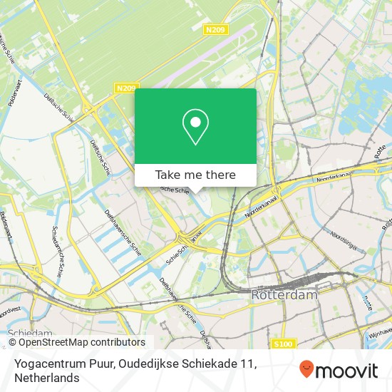 Yogacentrum Puur, Oudedijkse Schiekade 11 map