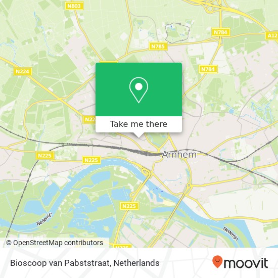 Bioscoop van Pabststraat map