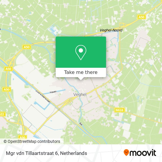 Mgr vdn Tillaartstraat 6 map