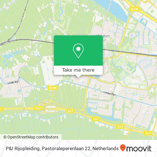 P&I Rijopleiding, Pastoraleperenlaan 22 map