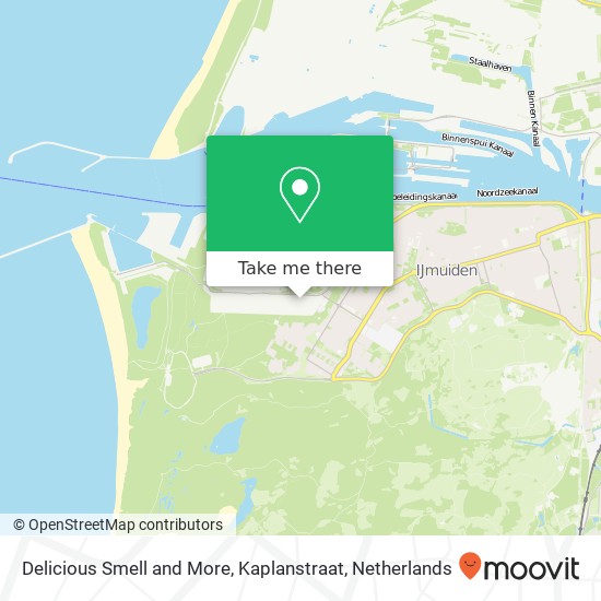 Delicious Smell and More, Kaplanstraat map