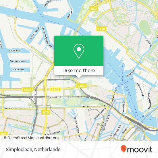 Simpleclean, Nieuwe Hemweg 34 map