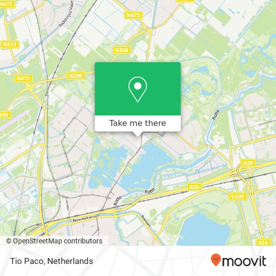 Tio Paco, Nieuwe Kerkstraat map