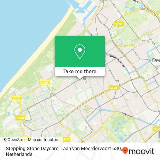 Stepping Stone Daycare, Laan van Meerdervoort 630 map