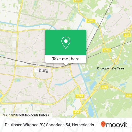 Paulissen Witgoed BV, Spoorlaan 54 map