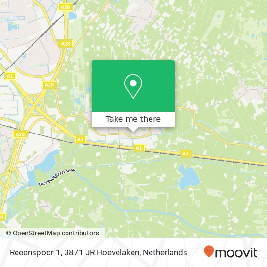 Reeënspoor 1, 3871 JR Hoevelaken map