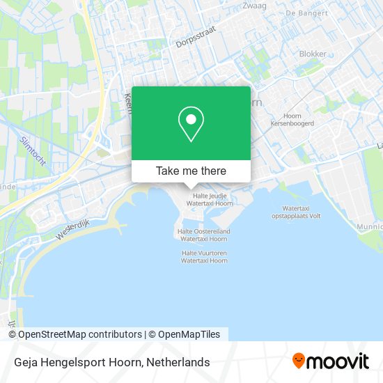 Geja Hengelsport Hoorn map