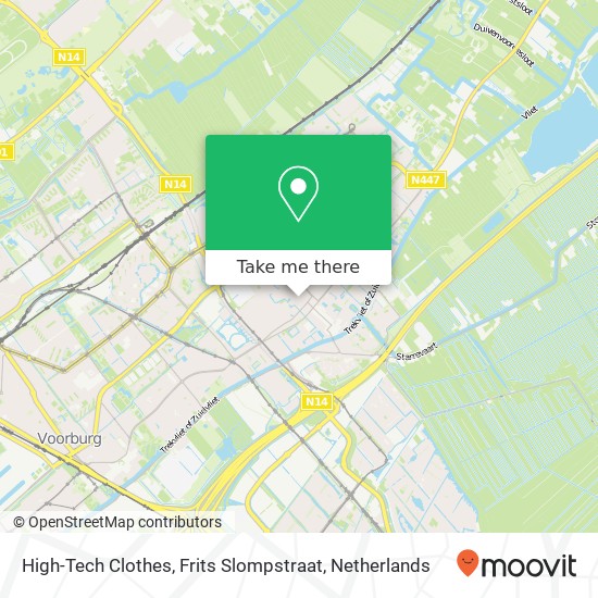 High-Tech Clothes, Frits Slompstraat map