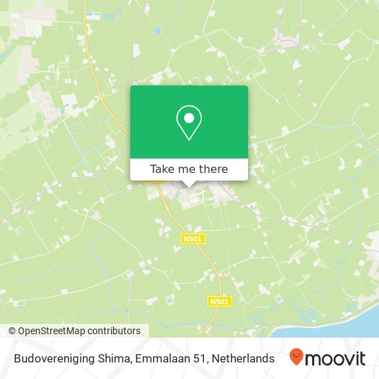 Budovereniging Shima, Emmalaan 51 map