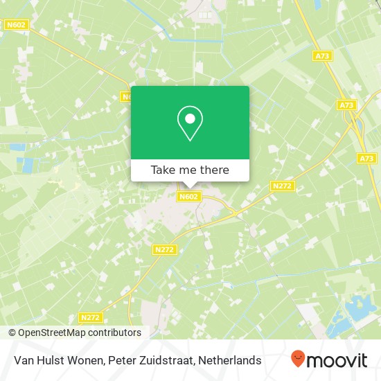 Van Hulst Wonen, Peter Zuidstraat map