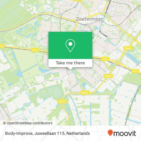 Body-Improve, Juweellaan 115 map