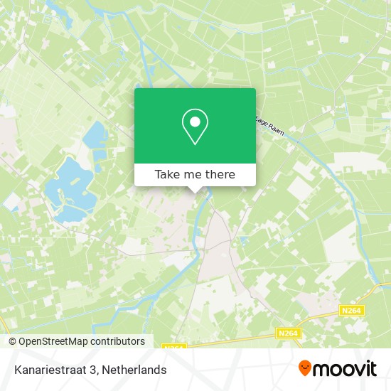 Kanariestraat 3 map