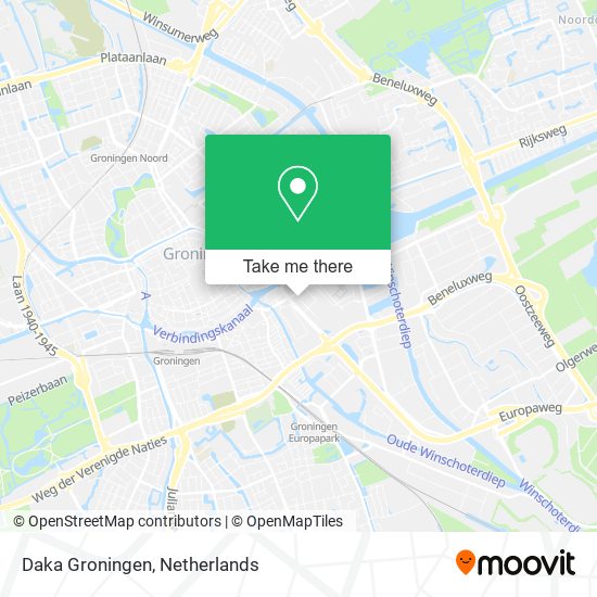 Daka Groningen Karte