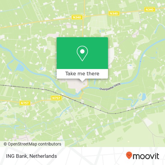 ING Bank, Bloemendalstraat 8 map