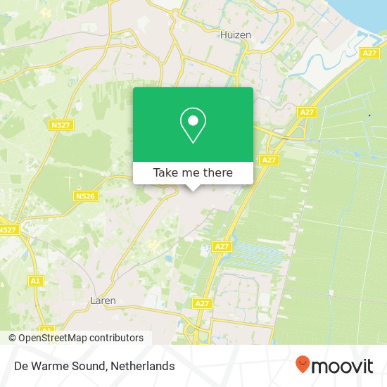 De Warme Sound map