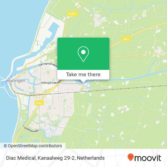 Diac Medical, Kanaalweg 29-2 map