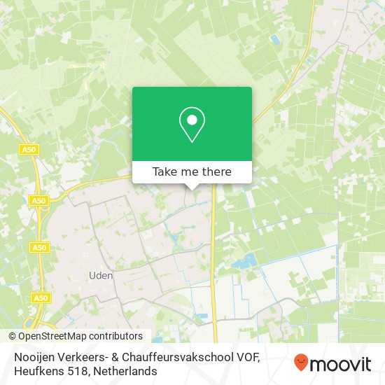 Nooijen Verkeers- & Chauffeursvakschool VOF, Heufkens 518 Karte