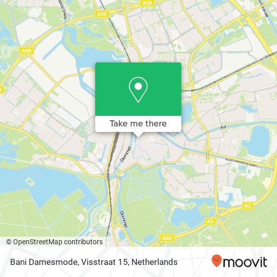 Bani Damesmode, Visstraat 15 map