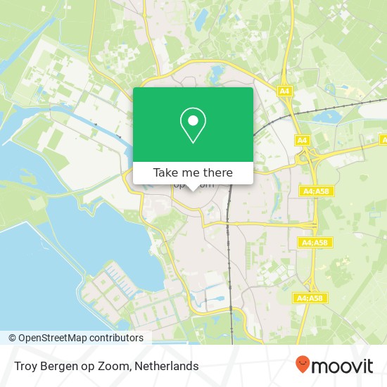 Troy Bergen op Zoom map