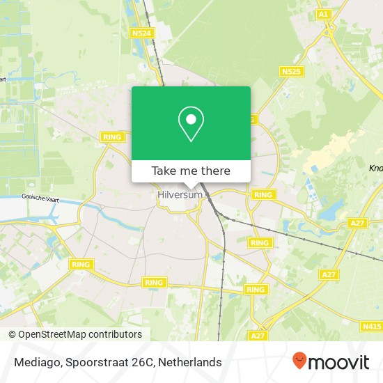 Mediago, Spoorstraat 26C map