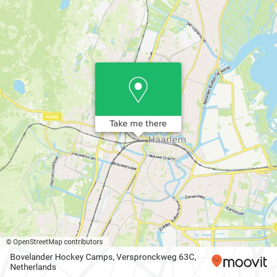 Bovelander Hockey Camps, Verspronckweg 63C Karte
