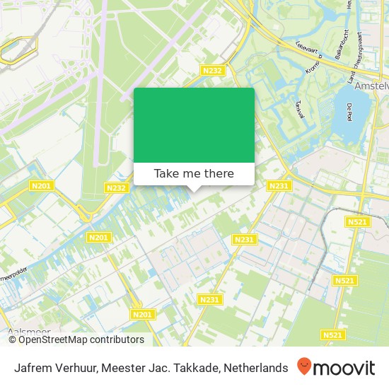 Jafrem Verhuur, Meester Jac. Takkade map