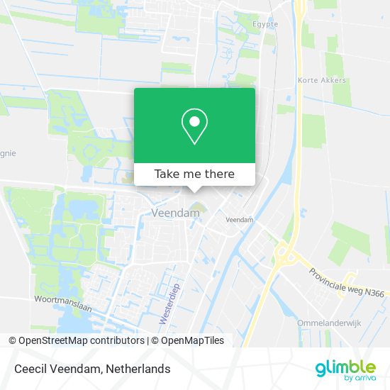 Ceecil Veendam Karte